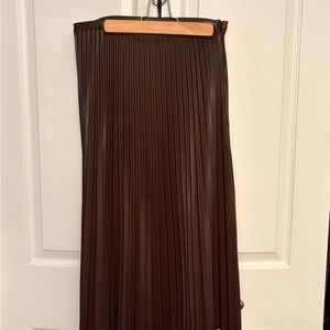 Banana Republic Chocolate Brown A-Line Skirt